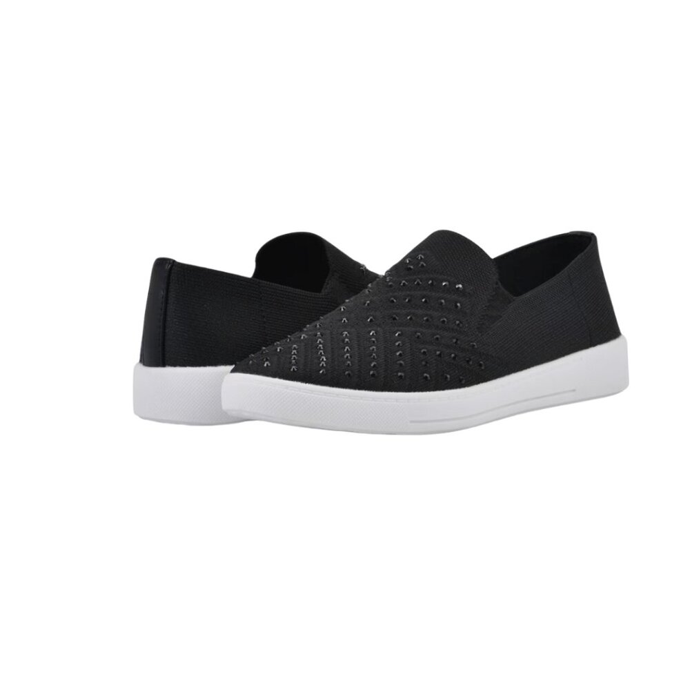 NWT White Mountain Upbring Black Slip-On Sneaker